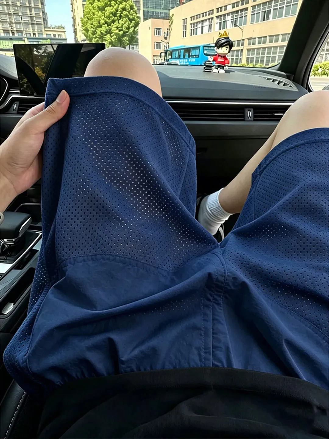 Quick Dry Mesh Short Pants Men's Summer Thin Breathable Cool Feeling Sports Loose Casual Five-Quarter Mid-Pants
Quick Dry Mesh Short Pants Men's Summer Thin Breathable Cool Feeling Sports Loose Casual Five-Quarter Mid-Pants