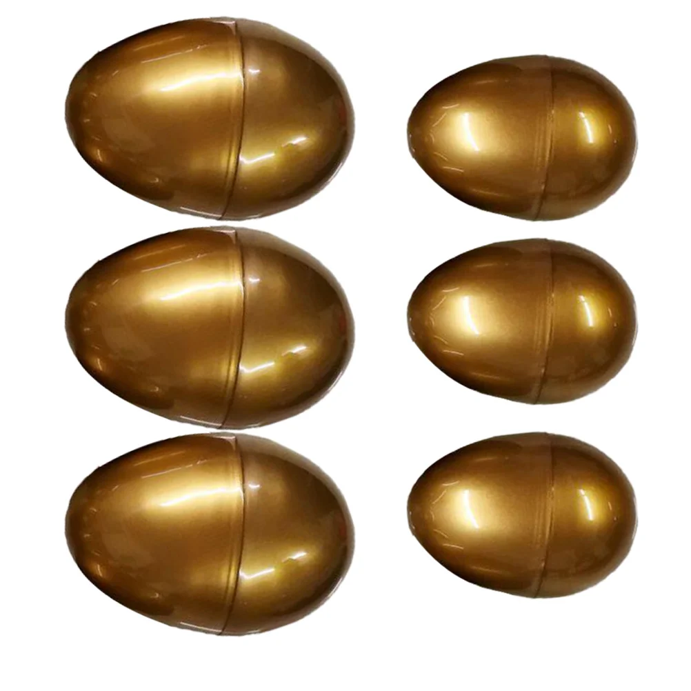 6 Pcs Kids Toys Children's Easter Plastic Eggshell Gift Golden Party Favor Creative Package
6 Pcs Kids Toys Children's Easter Plastic Eggshell Gift Golden Party Favor Creative Package