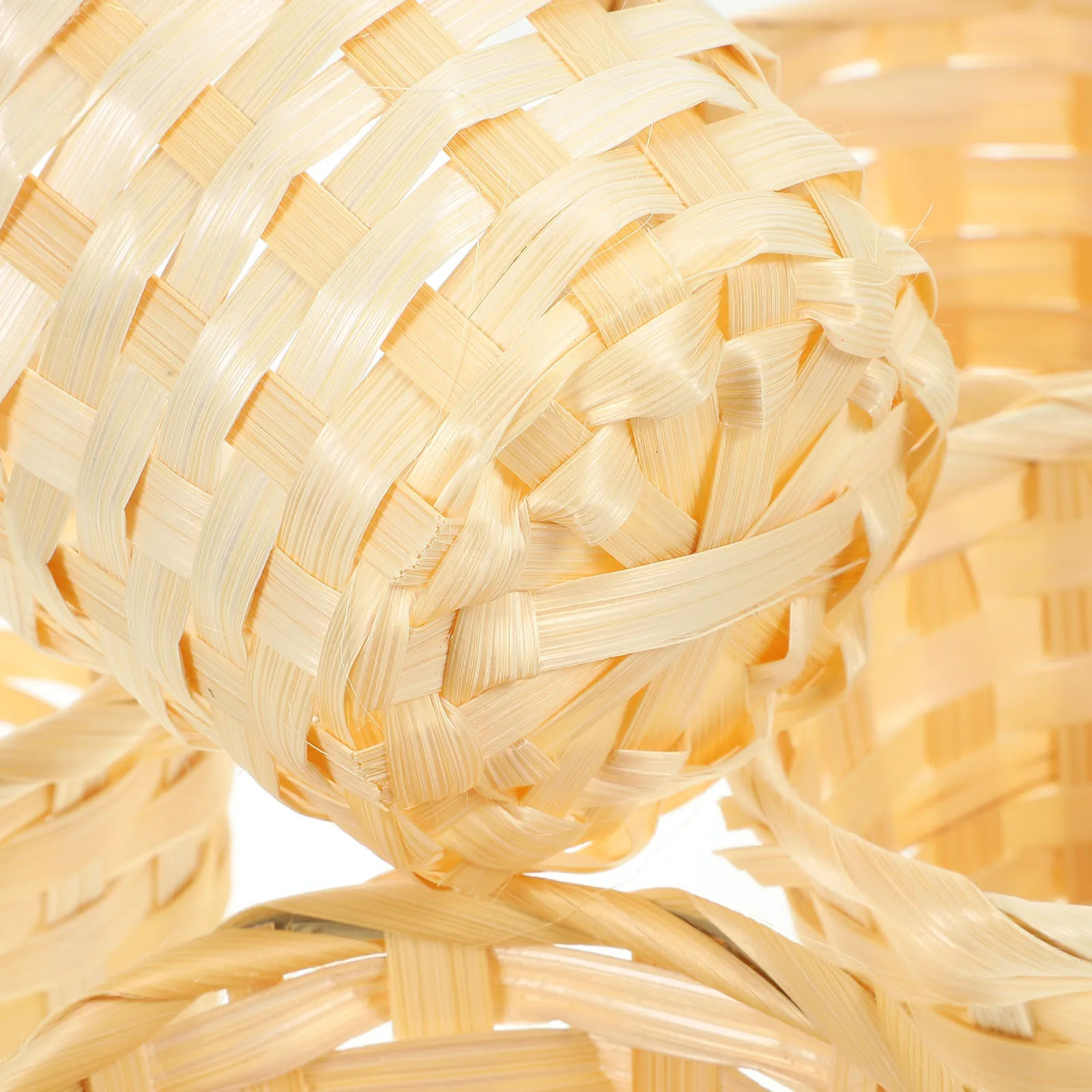 5Pcs Handmade Bamboo Basket Fruit Bread Storage Snack Container Home Serving Sundries Organizer Bamboo Basket
5Pcs Handmade Bamboo Basket Fruit Bread Storage Snack Container Home Serving Sundries Organizer Bamboo Basket