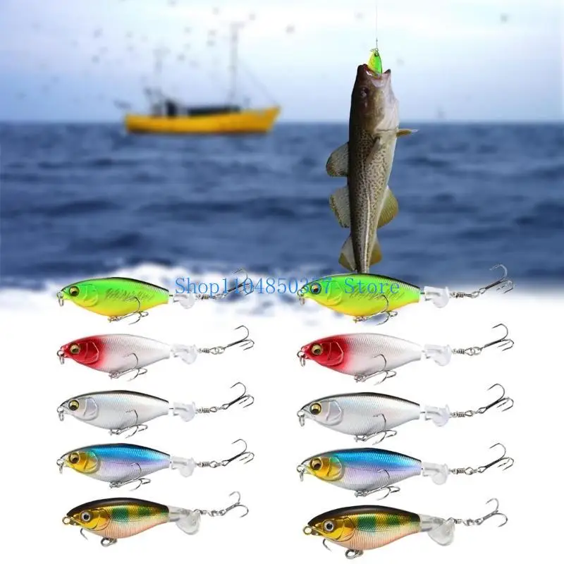 652F 5Pcs Propeller Surfaces Lure Topwater Fishing Lures Fish Hook Propeller Noise Baits Propeller Noise Baits Easy to Use
652F 5Pcs Propeller Surfaces Lure Topwater Fishing Lures Fish Hook Propeller Noise Baits Propeller Noise Baits Easy to Use