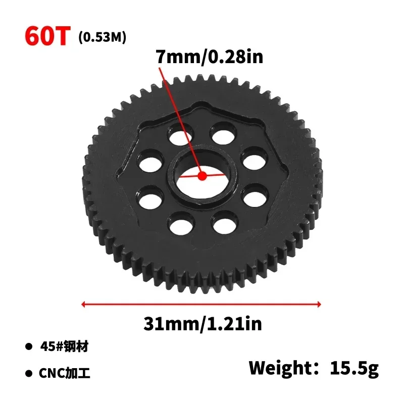 Metal Steel Reduction Gear for LC Racing 1/14 RC Car Modification and Upgrade Accessories L6005A
Metal Steel Reduction Gear for LC Racing 1/14 RC Car Modification and Upgrade Accessories L6005A