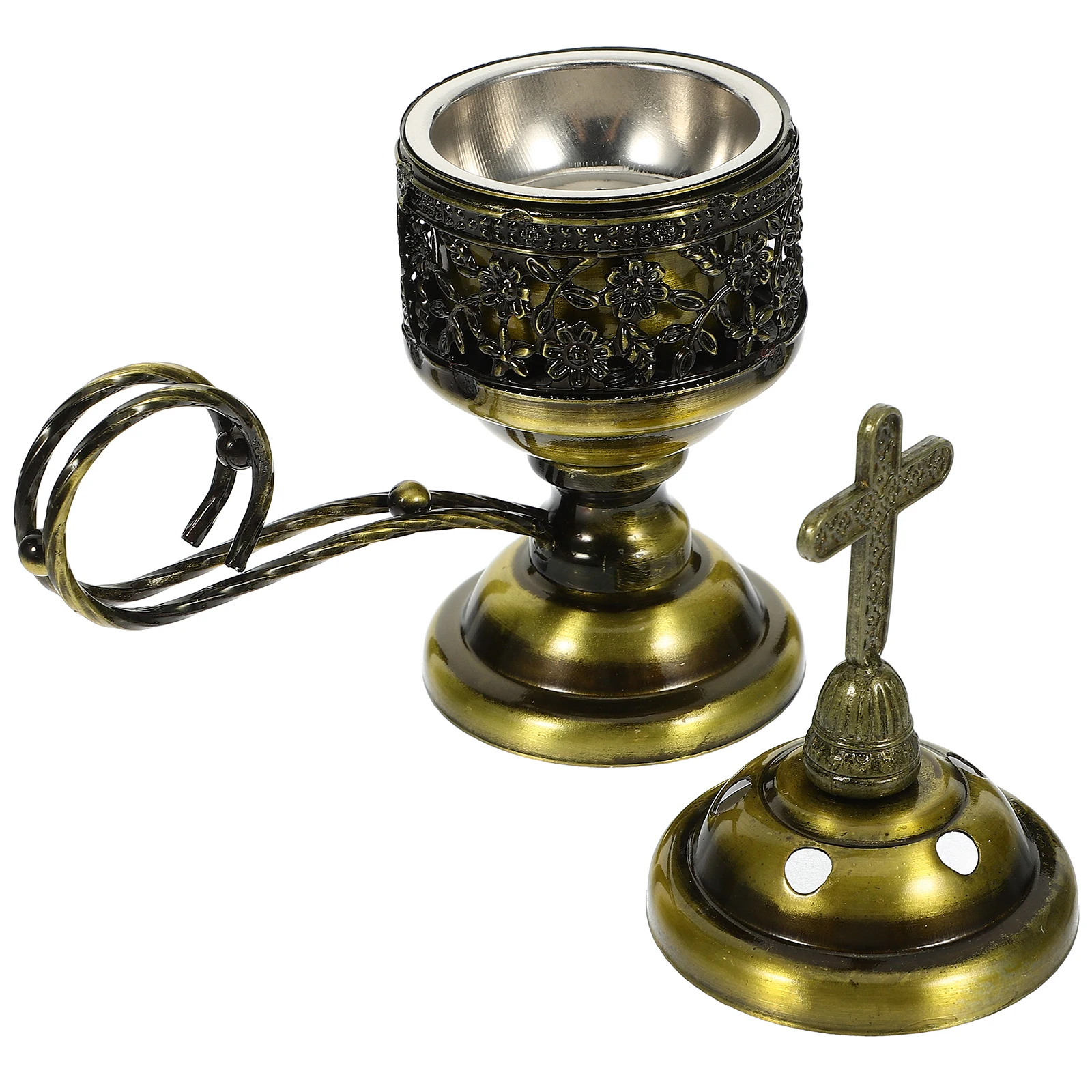 Vintage Incense Holder Burner Olive Green Iron Metal Aromatherapy Decorative Censer Home Yoga Spa Desktop Aroma Burner Indoor
Vintage Incense Holder Burner Olive Green Iron Metal Aromatherapy Decorative Censer Home Yoga Spa Desktop Aroma Burner Indoor