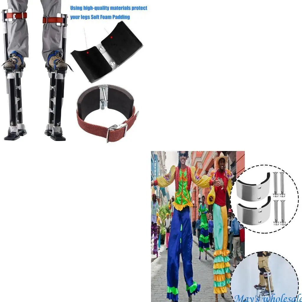 2Pcs Stilt Leg Comfort Plate Stilt Replacement Part Aluminum Alloy Curved Plate Stilt Accessories Enduring 448A
2Pcs Stilt Leg Comfort Plate Stilt Replacement Part Aluminum Alloy Curved Plate Stilt Accessories Enduring 448A