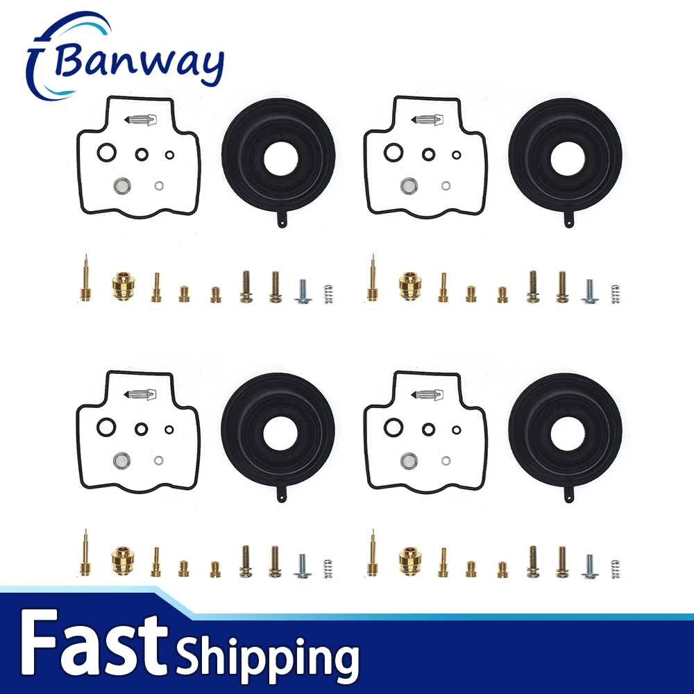 4X For Kawasaki ZX1100 C1-C4 ZZR1100 D1 -D5 1991-1997 Carburetor Service Kit Diaphragm Float
4X For Kawasaki ZX1100 C1-C4 ZZR1100 D1 -D5 1991-1997 Carburetor Service Kit Diaphragm Float