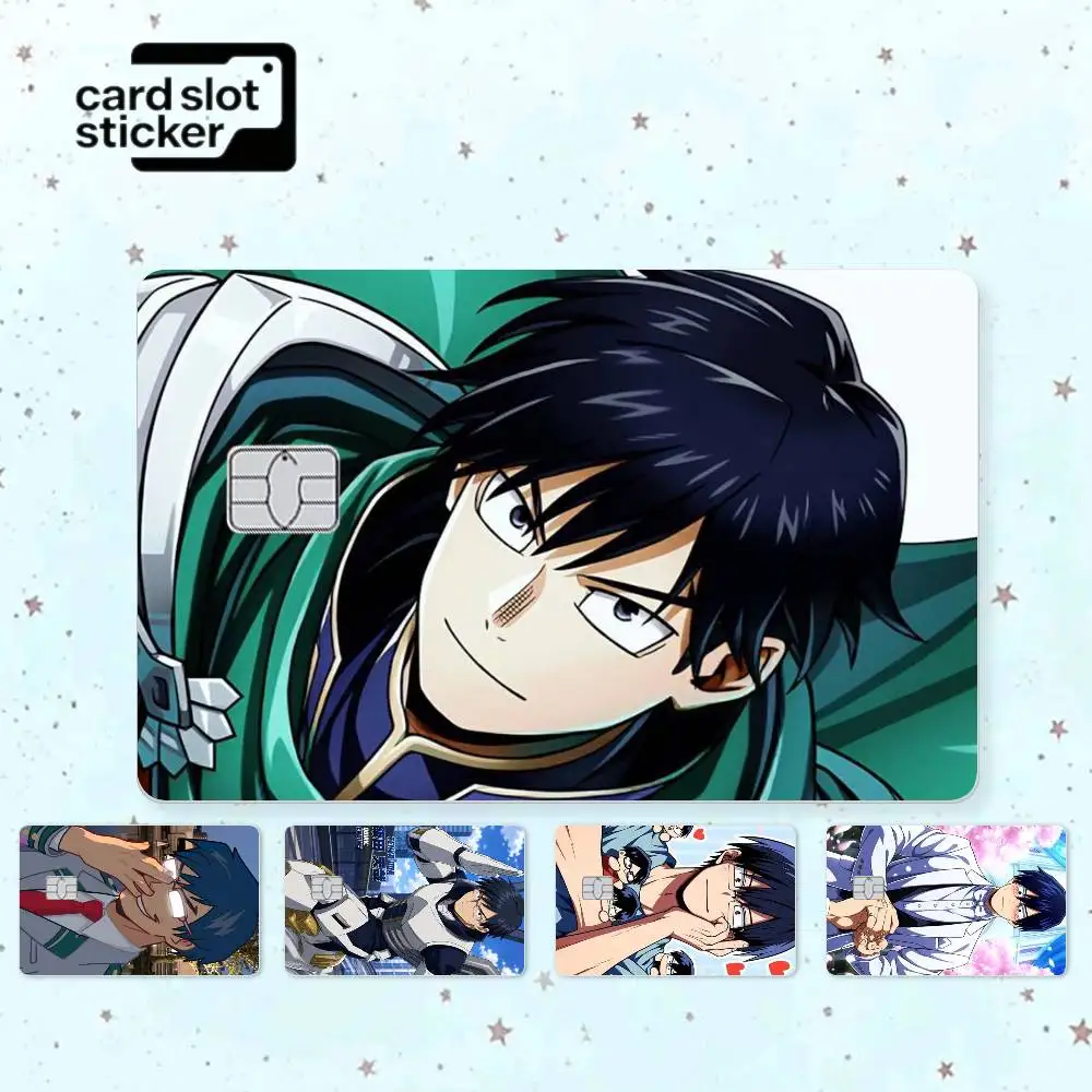 Cartoon T-Tenya Iida Credit Card HD Stickers Small Chip Waterproof Sticker Game Card Decal Gift
Cartoon T-Tenya Iida Credit Card HD Stickers Small Chip Waterproof Sticker Game Card Decal Gift