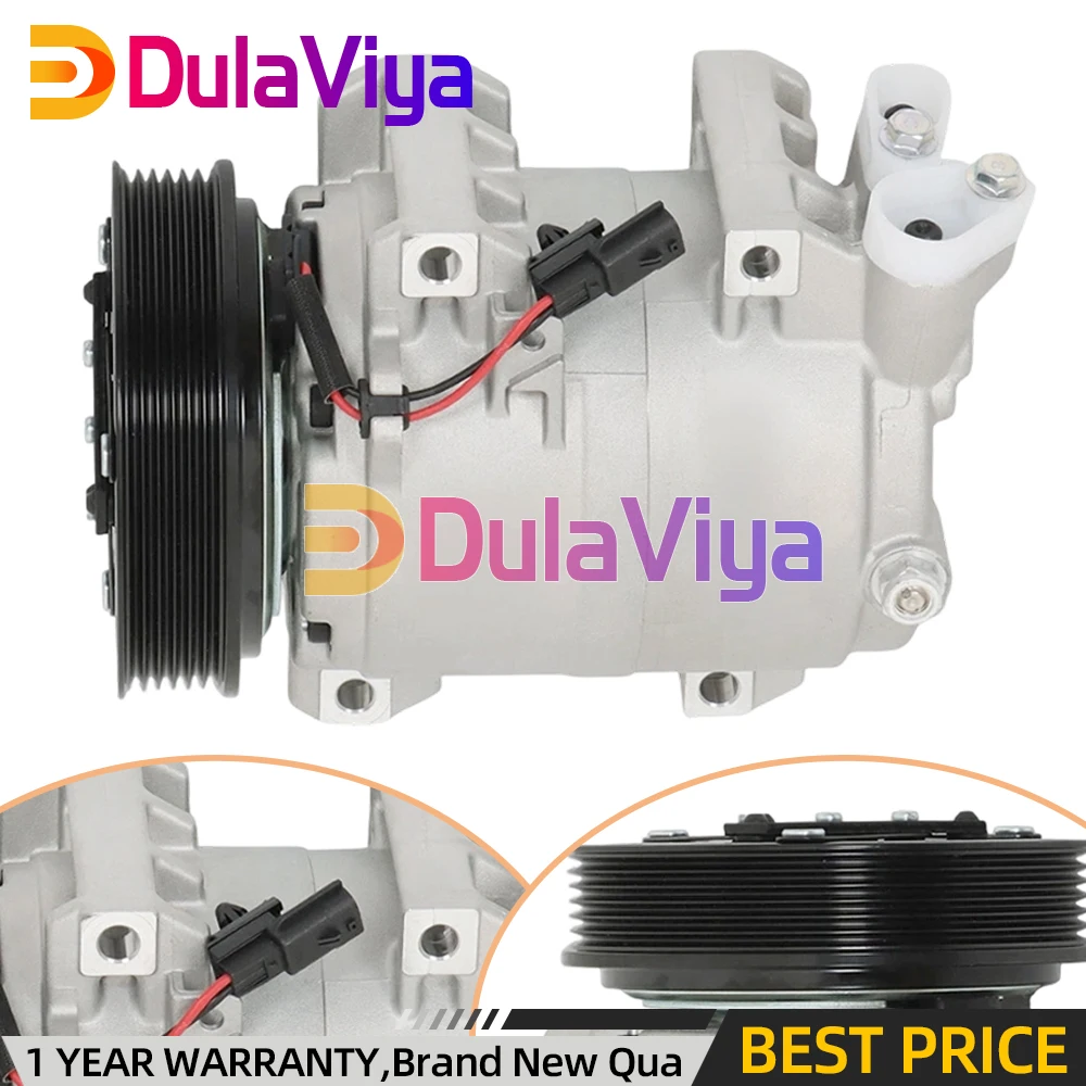 A/C AC Compressor with Clutch For 2008 2009 2010 2011-2013 Nissan Rogue 2.5L l4 CO 11200C 97490 98490 92610JM01C 92610-JM01C
A/C AC Compressor with Clutch For 2008 2009 2010 2011-2013 Nissan Rogue 2.5L l4 CO 11200C 97490 98490 92610JM01C 92610-JM01C