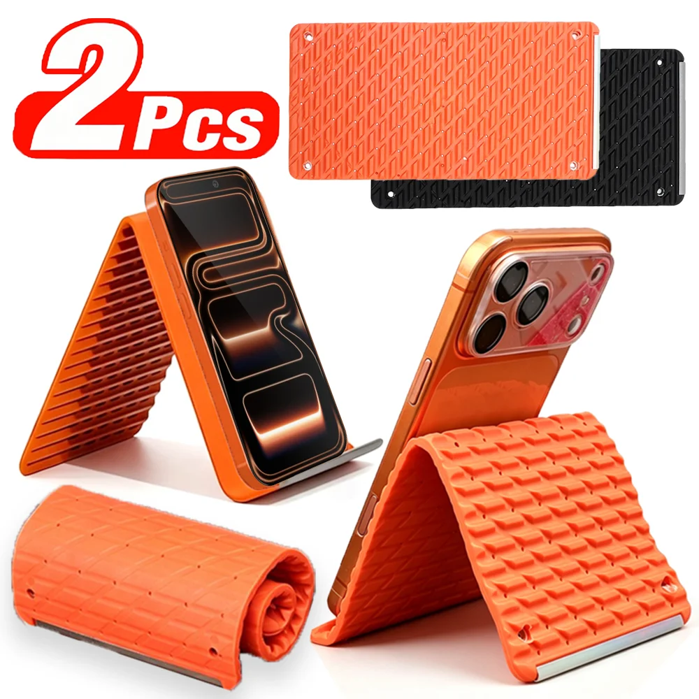 2-1PCS Flexible Phone Stand Foldable Silicone Desktop Tablet Laptop Stand Portable Adjustable Universal Holder for Travel Office
2-1PCS Flexible Phone Stand Foldable Silicone Desktop Tablet Laptop Stand Portable Adjustable Universal Holder for Travel Office