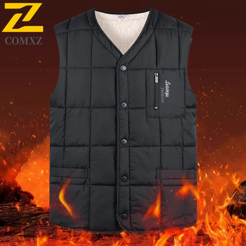 EIAO Men's Reversible Shearling Vest Thickened Fleece Lined Sleeveless Jacket with Multi-Pockets for Outdoor Casual Sports 2025
EIAO Men's Reversible Shearling Vest Thickened Fleece Lined Sleeveless Jacket with Multi-Pockets for Outdoor Casual Sports 2025