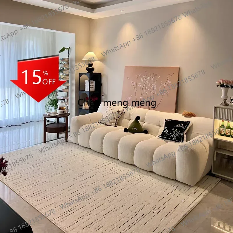 Q181 Designer Modern Living Room Sofa Minimalist Family Comfortable Couch Living Room Sofa Puff Replica Divano Postmodern Furnit
Q181 Designer Modern Living Room Sofa Minimalist Family Comfortable Couch Living Room Sofa Puff Replica Divano Postmodern Furnit