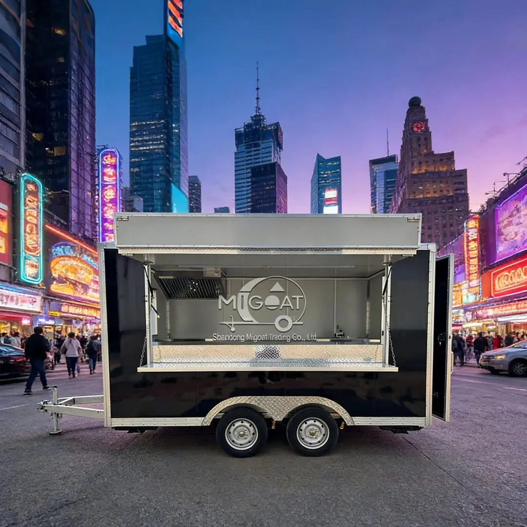 Commercial Mobile Kitchen Trailer Full Stainless Steel Food Cart Fast Food Coffee BBQ Vending Truck
Commercial Mobile Kitchen Trailer Full Stainless Steel Food Cart Fast Food Coffee BBQ Vending Truck