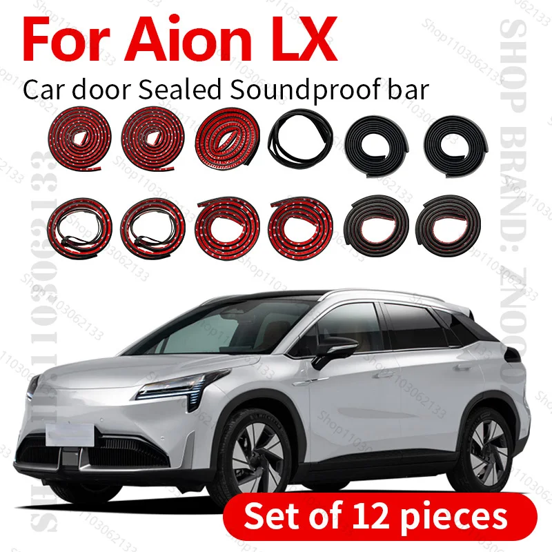 Для 2019-2025 Aion LX уплотнительная лента для двери автомобиля, резиновая двухслойная уплотнительная защита, звукоизоляционная пылезащитная уплотнительная лента, набор из 12 шт.
Для 2019-2025 Aion LX уплотнительная лента для двери автомобиля, резиновая двухслойная уплотнительная защита, звукоизоляционная пылезащитная уплотнительная лента, набор из 12 шт.