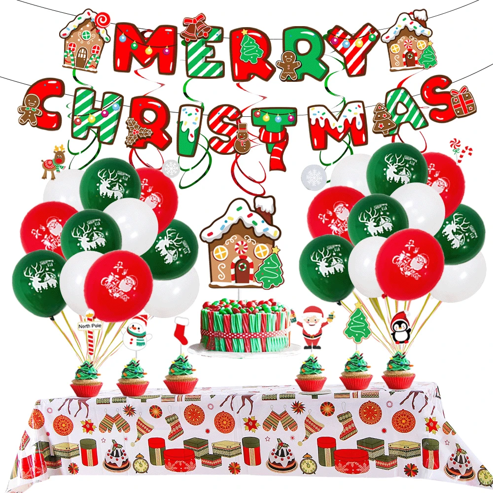 Christmas balloon Christmas party balloon 12 inch round latex aluminum film collocation layout scene Christmas balloon
Christmas balloon Christmas party balloon 12 inch round latex aluminum film collocation layout scene Christmas balloon