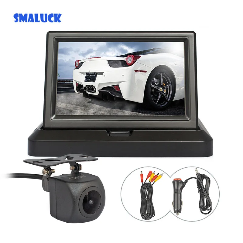 SMALUCK 5-дюймовый 1024x600 IPS AHD складной автомобильный монитор 1280x720 HD 170 градусов звездный свет ночного видения резервная камера автомобиля заднего вида
SMALUCK 5-дюймовый 1024x600 IPS AHD складной автомобильный монитор 1280x720 HD 170 градусов звездный свет ночного видения резервная камера автомобиля заднего вида