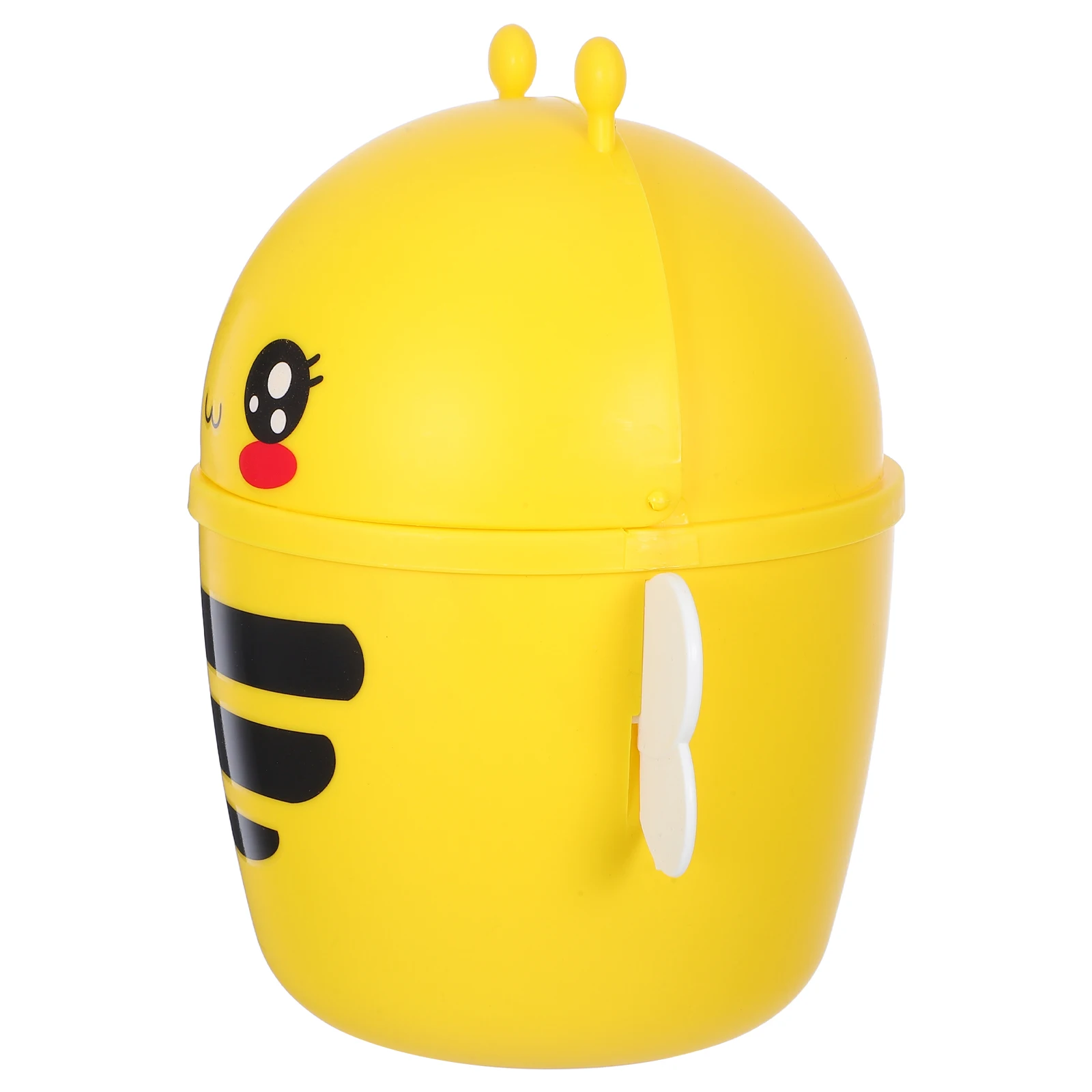 Flip Lid Mini Trash Can Cartoon Bee Desktop Garbage Storage Bin Waste Paper Organizer Office Tidy Beautiful Design Easy Use
Flip Lid Mini Trash Can Cartoon Bee Desktop Garbage Storage Bin Waste Paper Organizer Office Tidy Beautiful Design Easy Use