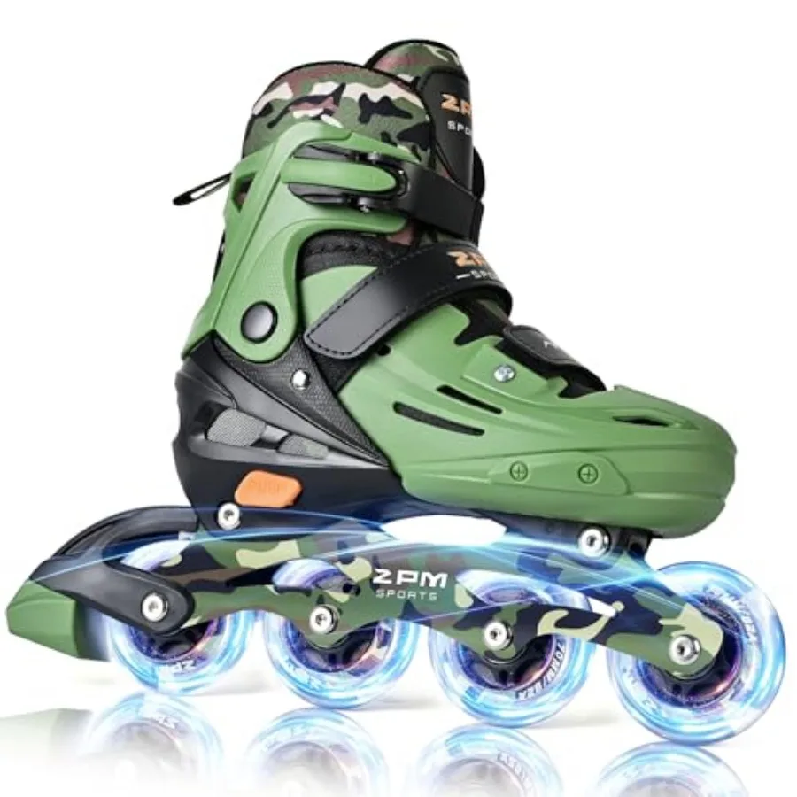Inline Skates for Boys Girls Ages 5-8 8-12 3-5 4-8 6-12 with Light Up Wheels, Adjustable 's Roller Skates Blades for Toddler Be
Inline Skates for Boys Girls Ages 5-8 8-12 3-5 4-8 6-12 with Light Up Wheels, Adjustable 's Roller Skates Blades for Toddler Be