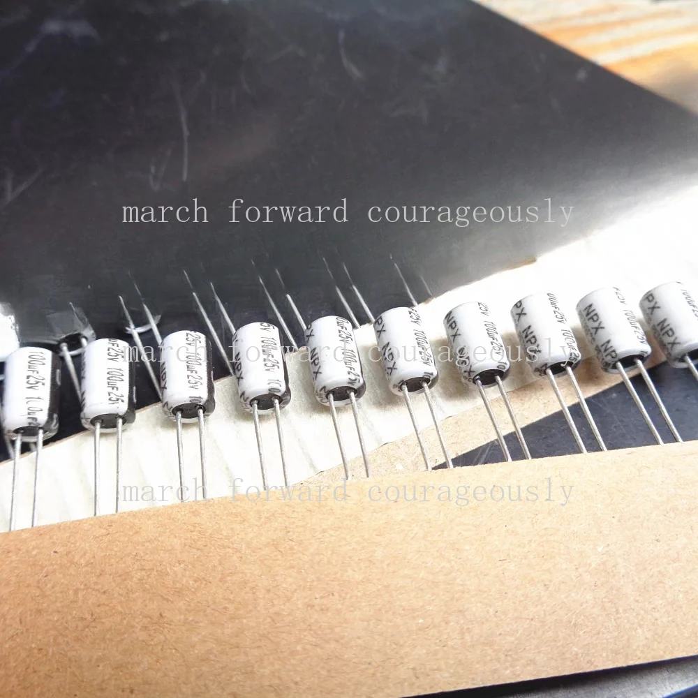 100pcs for YMLN high-frequency low-resistance solid-state capacitor NPX 25V 100UF small-sized 5X7
100pcs for YMLN high-frequency low-resistance solid-state capacitor NPX 25V 100UF small-sized 5X7