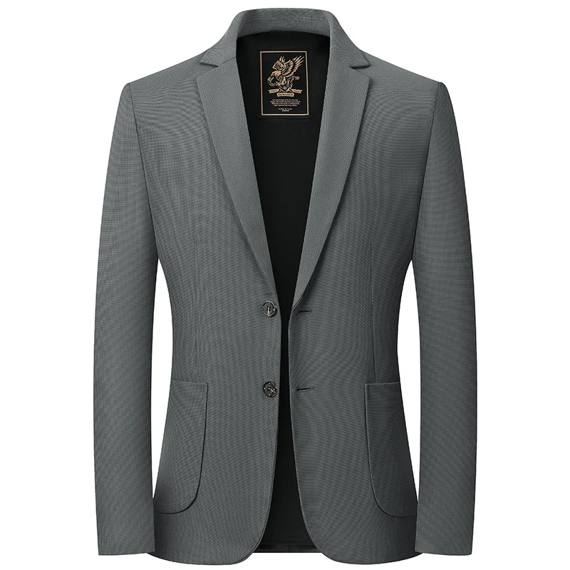 Мужской костюм на весну и осень, новая повседневная мужская куртка, тонкий костюм, легкий пиджак, мужской пиджак для мужчин, пальто 
Мужской костюм на весну и осень, новая повседневная мужская куртка, тонкий костюм, легкий пиджак, мужской пиджак для мужчин, пальто