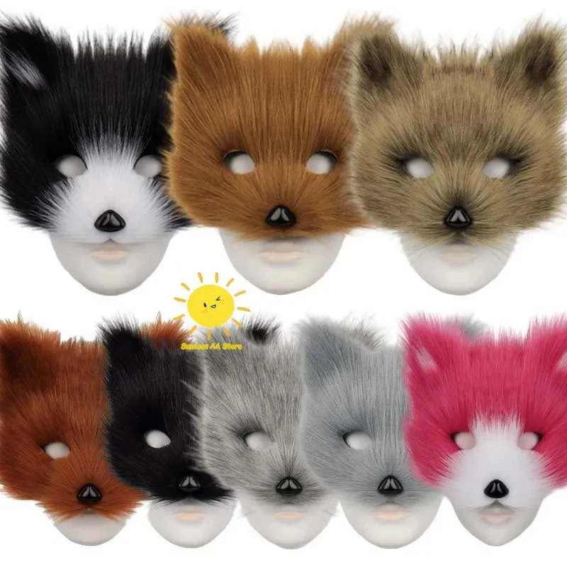 ❤️❤️❤️Halloween Half Face Plush Mask Artificial Fox Mask Supplies Horror Cosplay Props Carnival Cos Unisex Colorful Fox Ma❤️⭐️❤️
❤️❤️❤️Halloween Half Face Plush Mask Artificial Fox Mask Supplies Horror Cosplay Props Carnival Cos Unisex Colorful Fox Ma❤️⭐️❤️