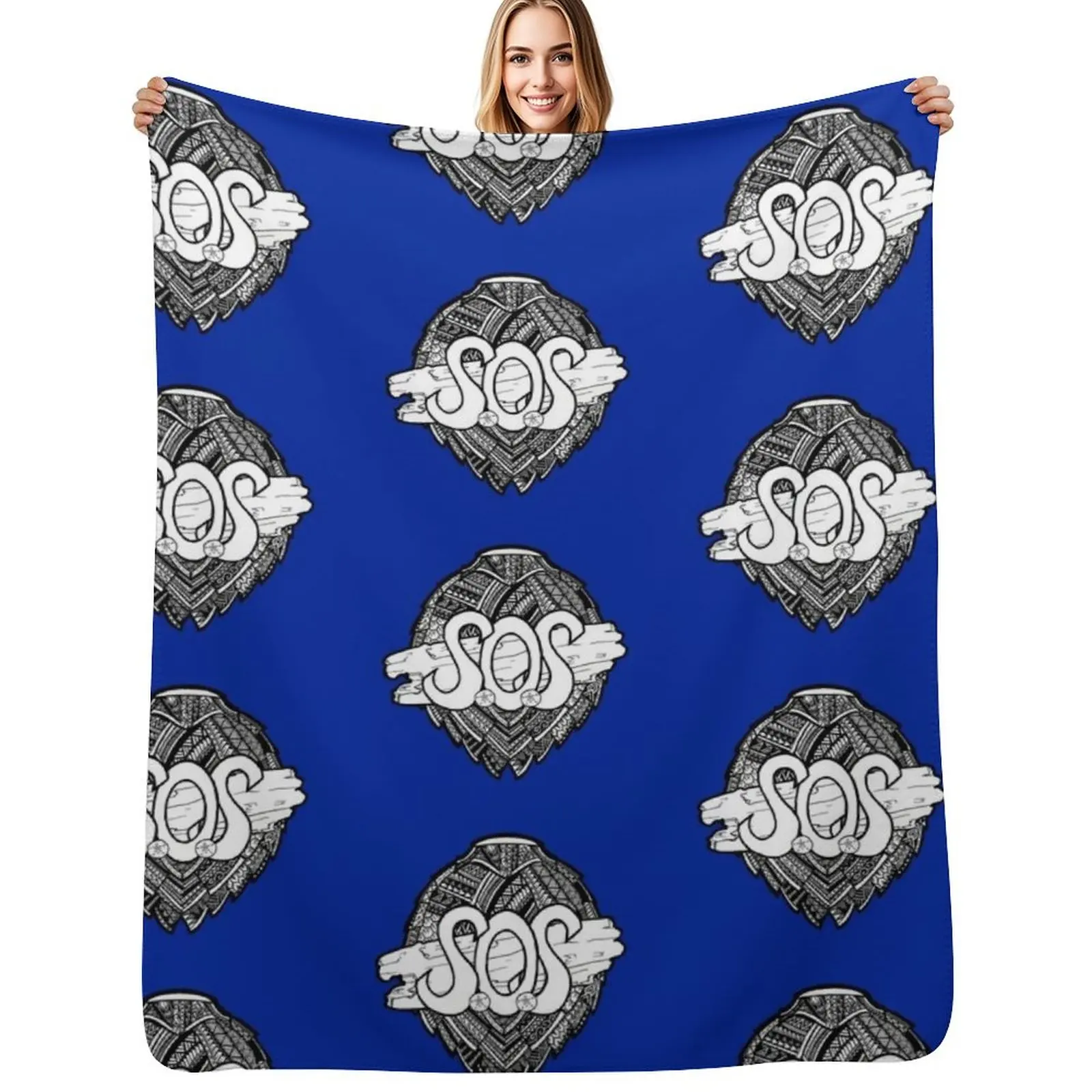 SOS Driftwood on Tribal Sea Turtle Shell Throw Blanket All Weather Soft Throw Blanket for Sofa
SOS Driftwood on Tribal Sea Turtle Shell Throw Blanket All Weather Soft Throw Blanket for Sofa