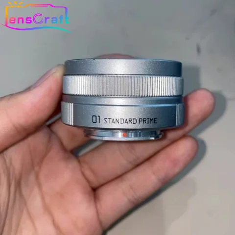 95% nuevo 01 lente estándar prime 8,5mm F1.9 para cámara Pentax Q Q7 Q10 Q-S1