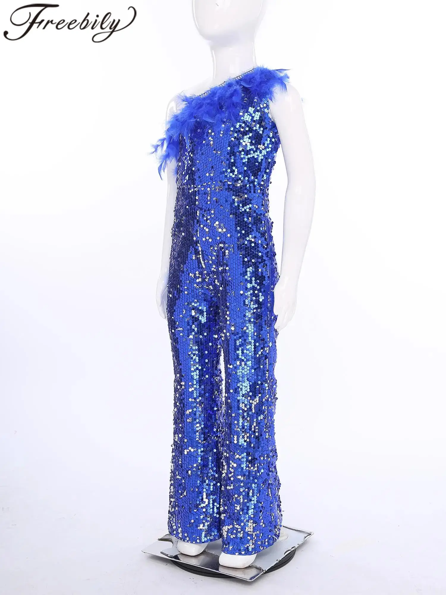 Children Halter Tiered Tassels Jumpsuit Kids Hippie Outfits Sequins Jazz Dance Costumes Fringed Bodysuit Girls Disco Streetwear
Children Halter Tiered Tassels Jumpsuit Kids Hippie Outfits Sequins Jazz Dance Costumes Fringed Bodysuit Girls Disco Streetwear