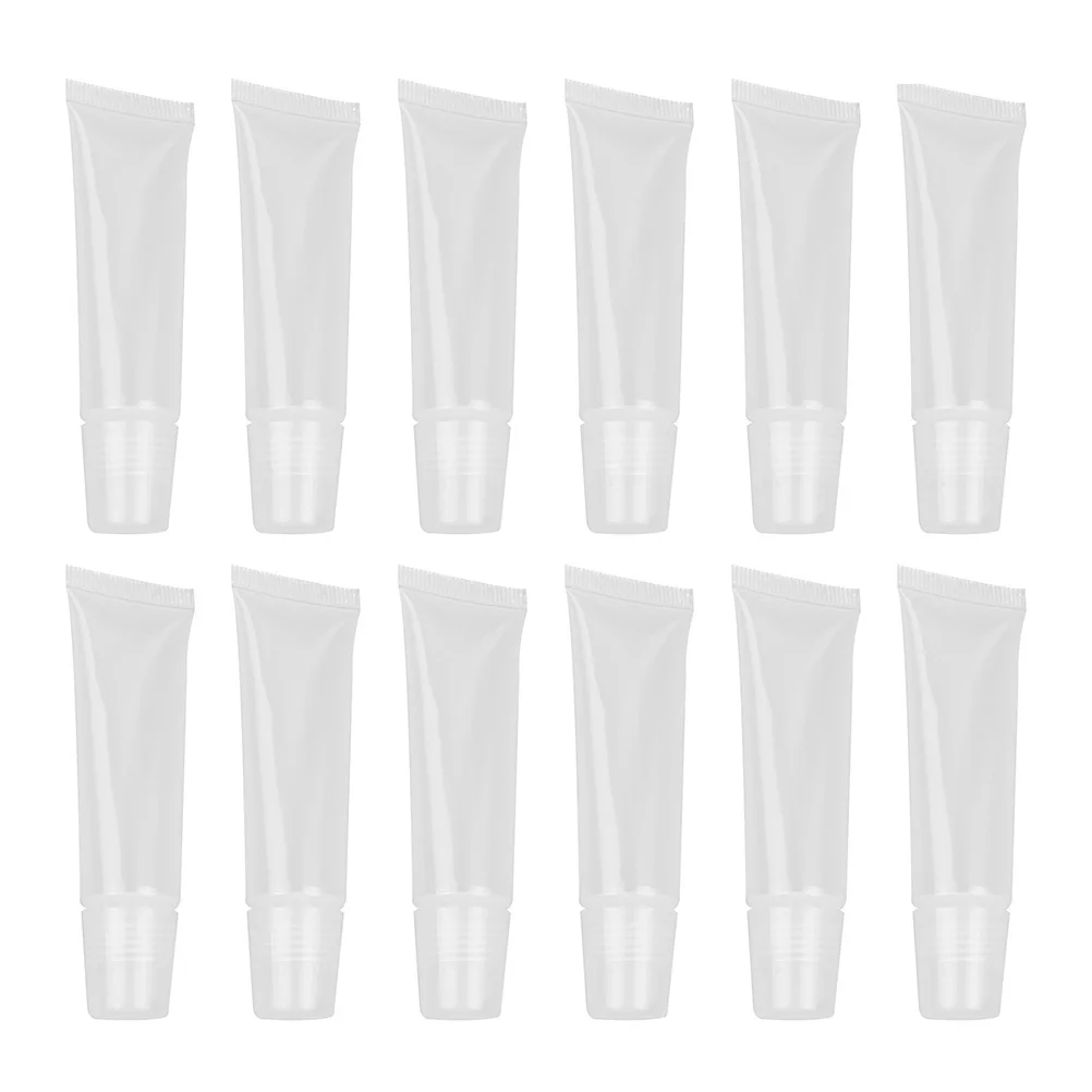 80 pcs Lip Balm Tube 10G Transparent Squeeze Bottle Portable Dispenser Travel Empty Subpackaging Container Reusable
80 pcs Lip Balm Tube 10G Transparent Squeeze Bottle Portable Dispenser Travel Empty Subpackaging Container Reusable