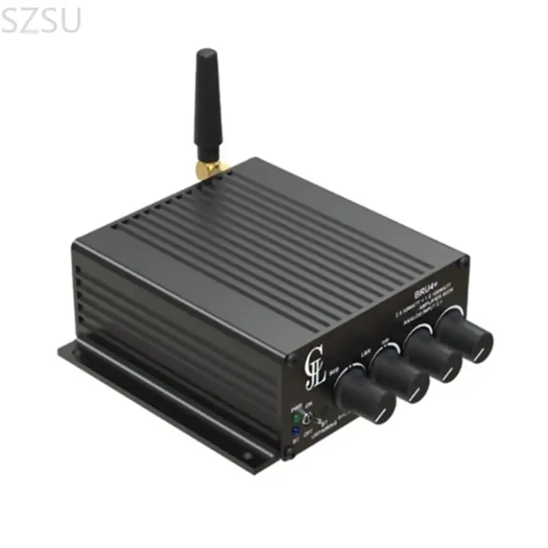 SZSU Auditory Bluetooth-compatible 5.3 Power Amplifier Low Latency Transmission Power Saving Home Entertainment
SZSU Auditory Bluetooth-compatible 5.3 Power Amplifier Low Latency Transmission Power Saving Home Entertainment