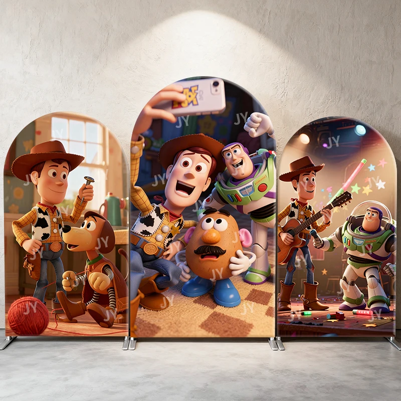 Toy Story Arch Backdrop Cover Woody Buzz Potato Head Scene Kids Birthday Baby Shower Photo Booth Decor Background
Toy Story Arch Backdrop Cover Woody Buzz Potato Head Scene Kids Birthday Baby Shower Photo Booth Decor Background