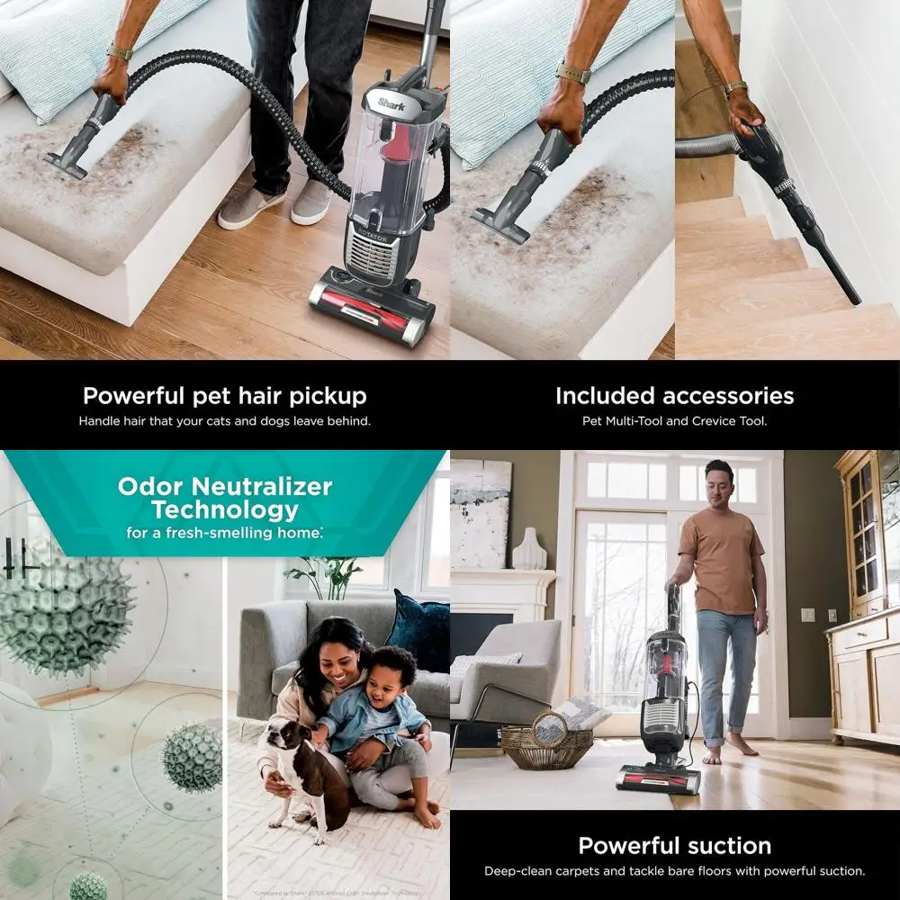 Вертикальный пылесос Rotator Pet с технологией PowerFins, HairPro, нейтрализатором запаха, угольным фильтром и контейнером для пыли объемом 2,9 л.
Вертикальный пылесос Rotator Pet с технологией PowerFins, HairPro, нейтрализатором запаха, угольным фильтром и контейнером для пыли объемом 2,9 л.