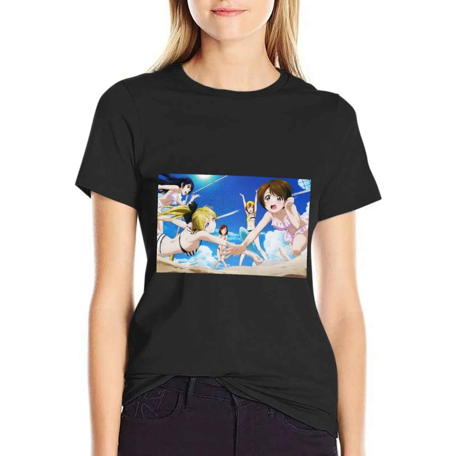 Love Live! Beach Volleyball! T-Shirt anime customs design your own vintage clothes shirts graphic tees Women's clothing
Love Live! Beach Volleyball! T-Shirt anime customs design your own vintage clothes shirts graphic tees Women's clothing
