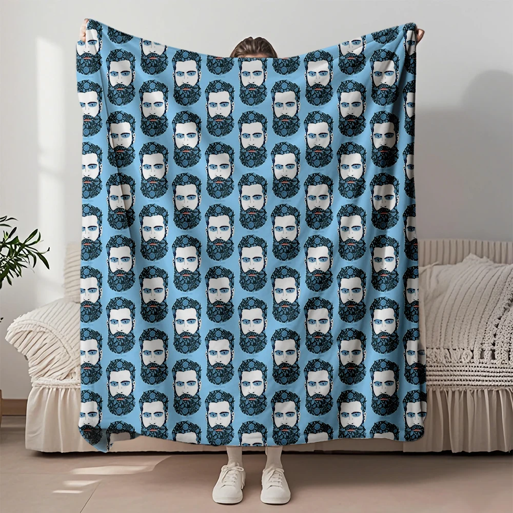Flannel Soft Multi-use Blanket Beard Power Modern Minimalist Microfiber Bedspread Thermal Blanket Anti-pilling Hypoallergenic
Flannel Soft Multi-use Blanket Beard Power Modern Minimalist Microfiber Bedspread Thermal Blanket Anti-pilling Hypoallergenic