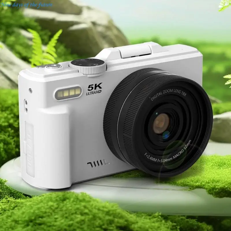 Auto Focuses 4K Video Camera 180 Rotating UHD Display Builts In Flash For Creative Photography E65A
Auto Focuses 4K Video Camera 180 Rotating UHD Display Builts In Flash For Creative Photography E65A