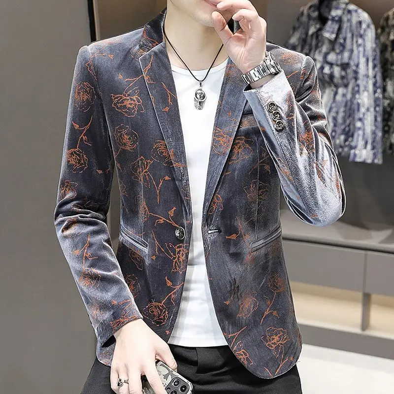 Men's Slim Fit Casual Blazer Spring Korean Style Long Sleeve Jacket Handsome Youth Dress Coat Solid Color
Men's Slim Fit Casual Blazer Spring Korean Style Long Sleeve Jacket Handsome Youth Dress Coat Solid Color