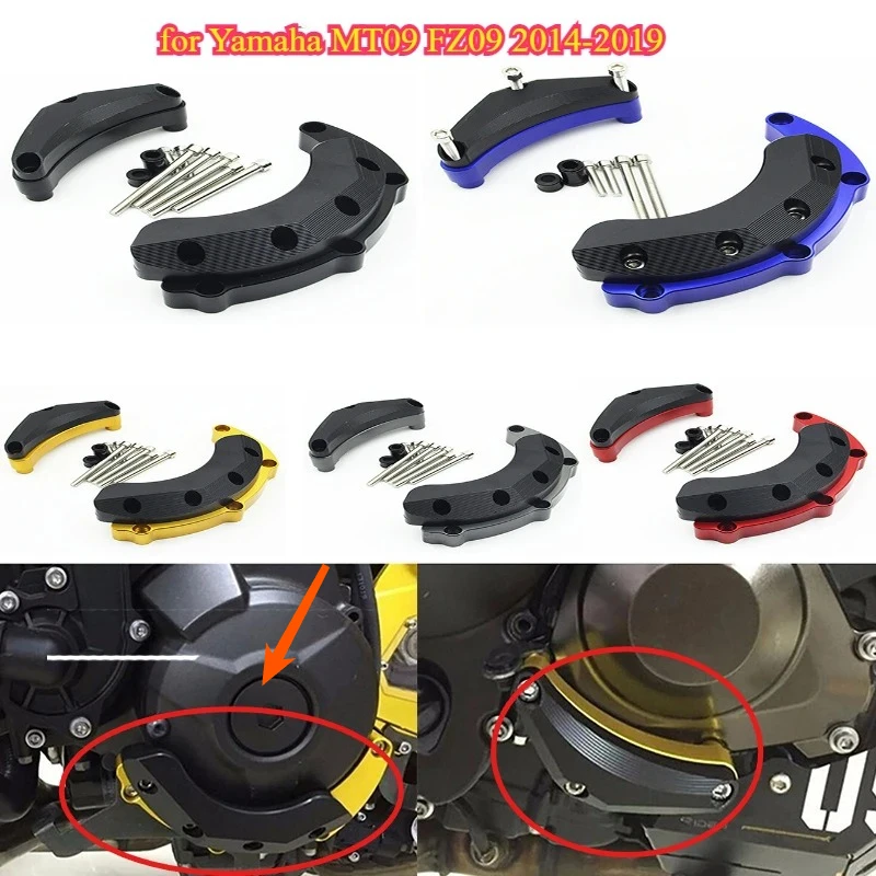Motorcycle for Yamaha MT09 FZ09 2014-2019 modified engine anti-fall block engine protection block anti-fall glue modification
Motorcycle for Yamaha MT09 FZ09 2014-2019 modified engine anti-fall block engine protection block anti-fall glue modification