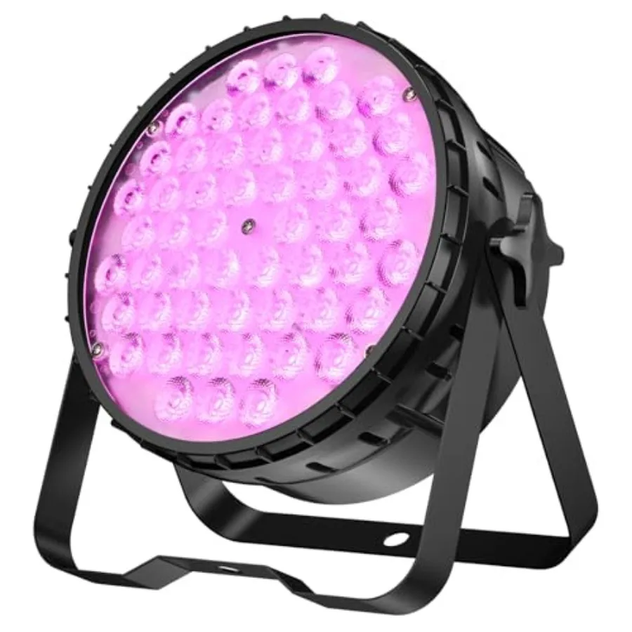 LED Stage Lights Par Lights 54X4W RGBW 4in1 Bright Lighting with High CRI Master-Slave DMX 512 Sound Activated Uplights for Eve
LED Stage Lights Par Lights 54X4W RGBW 4in1 Bright Lighting with High CRI Master-Slave DMX 512 Sound Activated Uplights for Eve