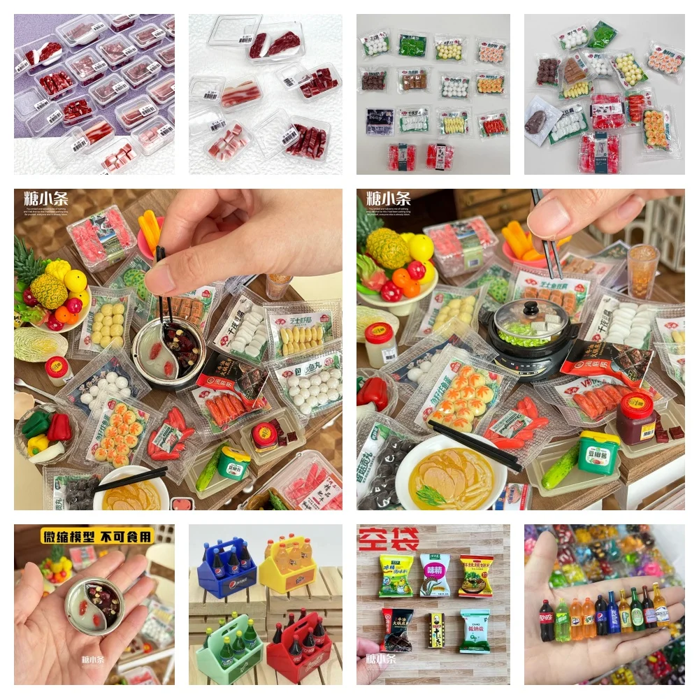 Miniature Kitchen Hot Pot Side Dish Model Fish Ball Cheese Bag Clay Meat Roll Box Adornment Spice Bag Doll House Accessories Bjd
Miniature Kitchen Hot Pot Side Dish Model Fish Ball Cheese Bag Clay Meat Roll Box Adornment Spice Bag Doll House Accessories Bjd