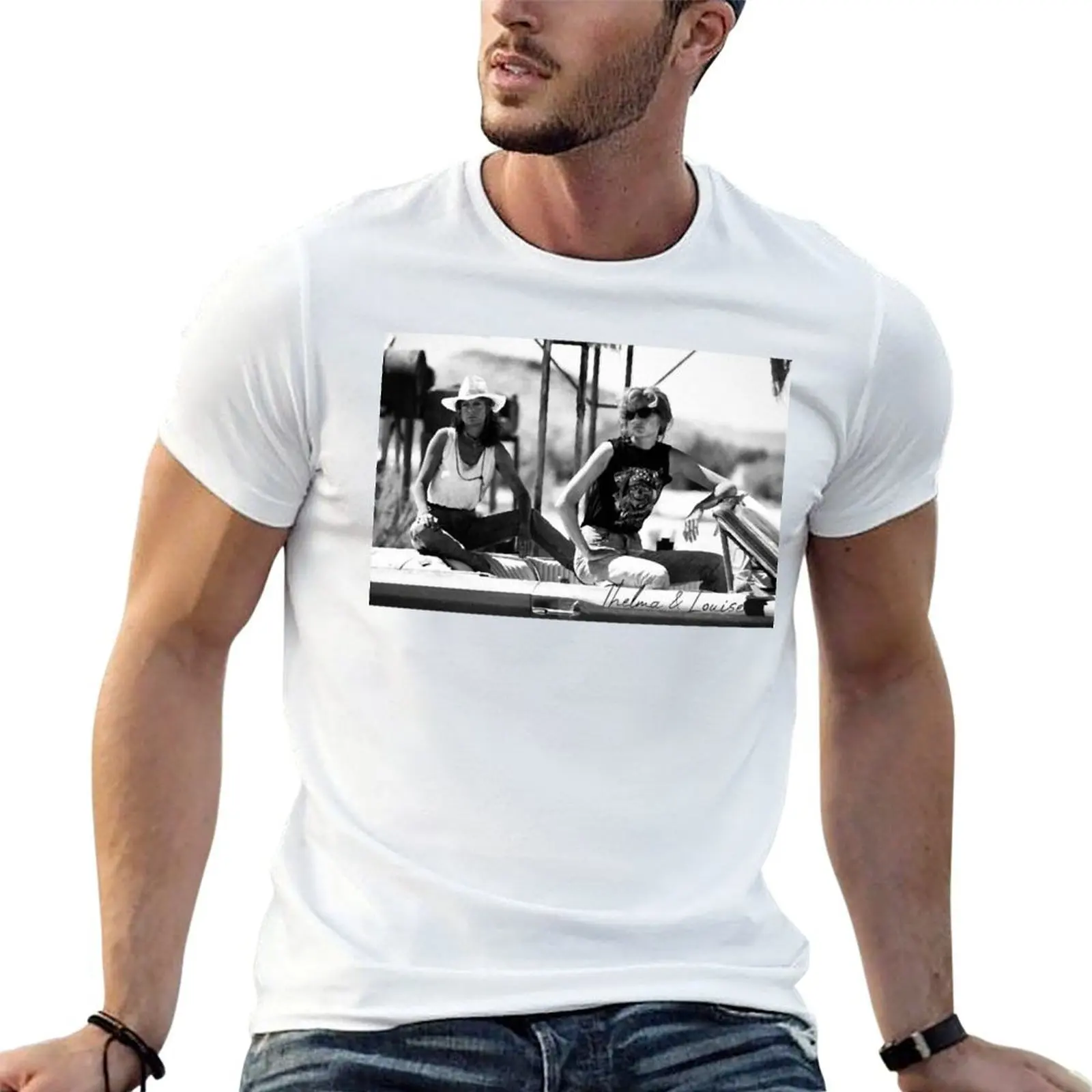 Thelma And Louise Thelma & Louise - Retro T-Shirt man t shirts high quality luxury brand printed t shirts for man T-Shirt
Thelma And Louise Thelma & Louise - Retro T-Shirt man t shirts high quality luxury brand printed t shirts for man T-Shirt