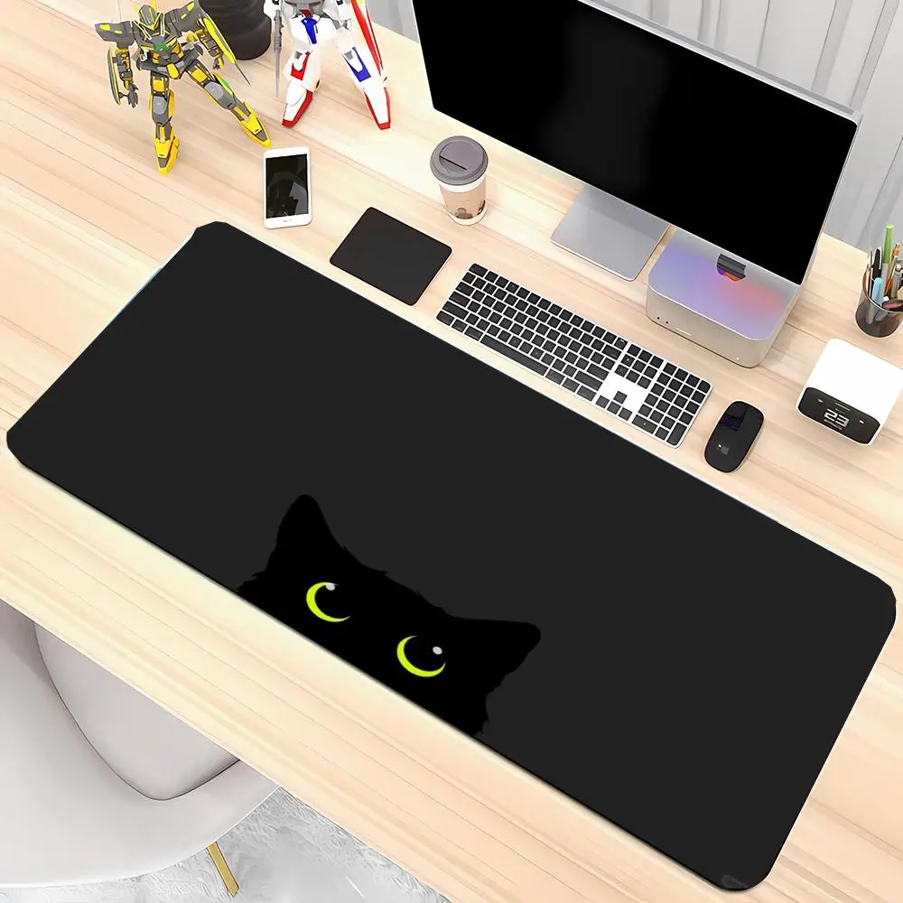 Mysterious Black Cat Large Gaming Mouse Pad: With Glowing Yellow Eyes, Add a Touch of Cute Mystery to Your
Mysterious Black Cat Large Gaming Mouse Pad: With Glowing Yellow Eyes, Add a Touch of Cute Mystery to Your