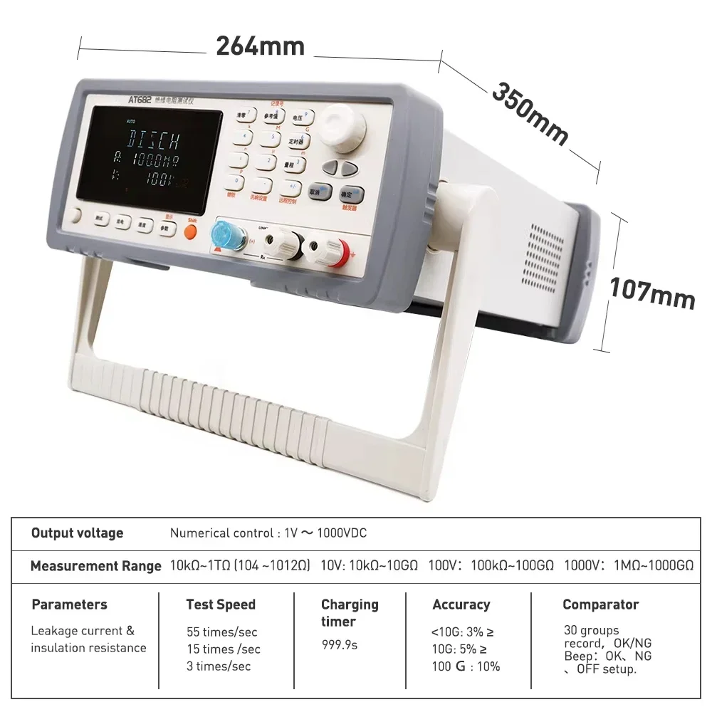 Battery Insulation Resistance Tester Meter AT682 Sell Like Hot Cakes
Battery Insulation Resistance Tester Meter AT682 Sell Like Hot Cakes