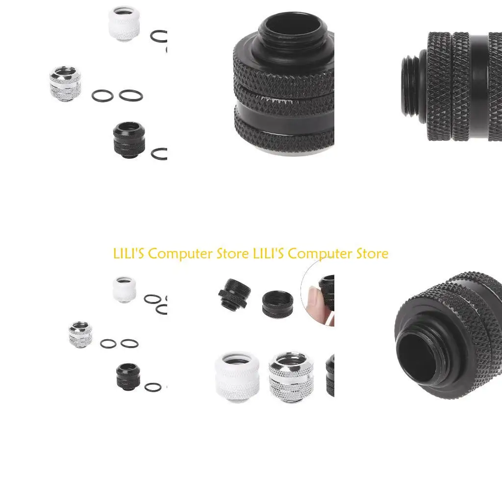 A52B G1/4 Thread Hard Tubing Compression Fitting for 14/10mm Hard Tube Connectors
A52B G1/4 Thread Hard Tubing Compression Fitting for 14/10mm Hard Tube Connectors