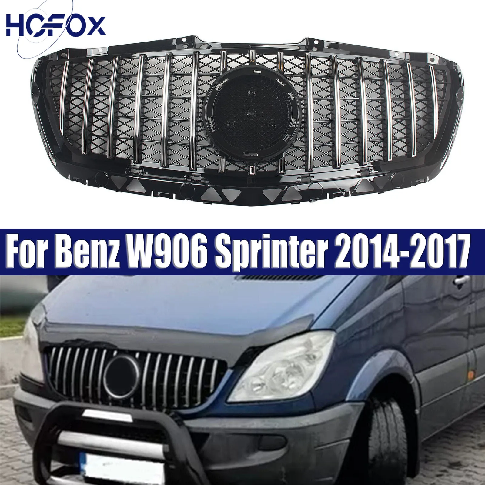 Car Front Racing Facelift Grilles For Mercedes-Benz W906 Sprinter 2014 2015 2016 2017 Front Radiator Grille Inlet Grill
Car Front Racing Facelift Grilles For Mercedes-Benz W906 Sprinter 2014 2015 2016 2017 Front Radiator Grille Inlet Grill