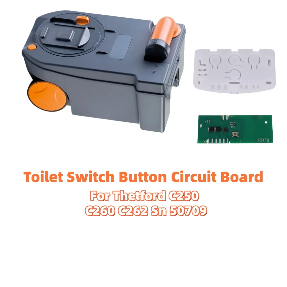 RV Toilet Switch Button Circuit Board Motorhome Interior Toilet Electronics Accessories For Thetford C250 C260 C262 Sn 50709
RV Toilet Switch Button Circuit Board Motorhome Interior Toilet Electronics Accessories For Thetford C250 C260 C262 Sn 50709