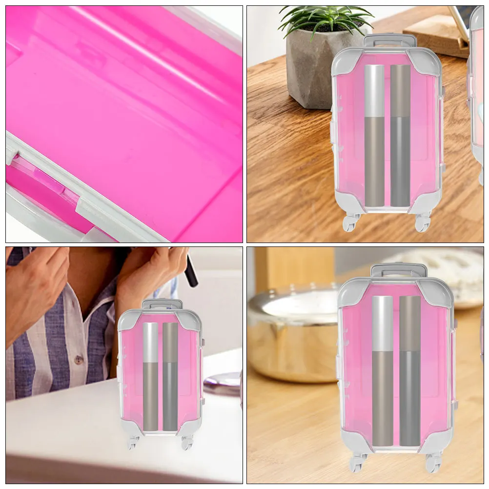 4Pcs Mini Case Makeup Storage Box Simulation Suitcase False Eyelashes Organizer Travel Makeup Carrying Case Portable
4Pcs Mini Case Makeup Storage Box Simulation Suitcase False Eyelashes Organizer Travel Makeup Carrying Case Portable