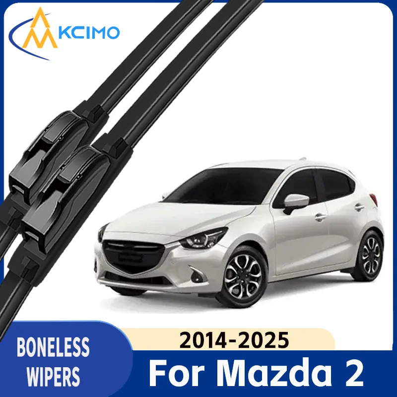 All Season Windshield Wiper Blades for Mazda2 DJ/DL 2014-2025 Windscreen Wiper Soft Rubber Quiet Wiper Blade Car Accessories
All Season Windshield Wiper Blades for Mazda2 DJ/DL 2014-2025 Windscreen Wiper Soft Rubber Quiet Wiper Blade Car Accessories