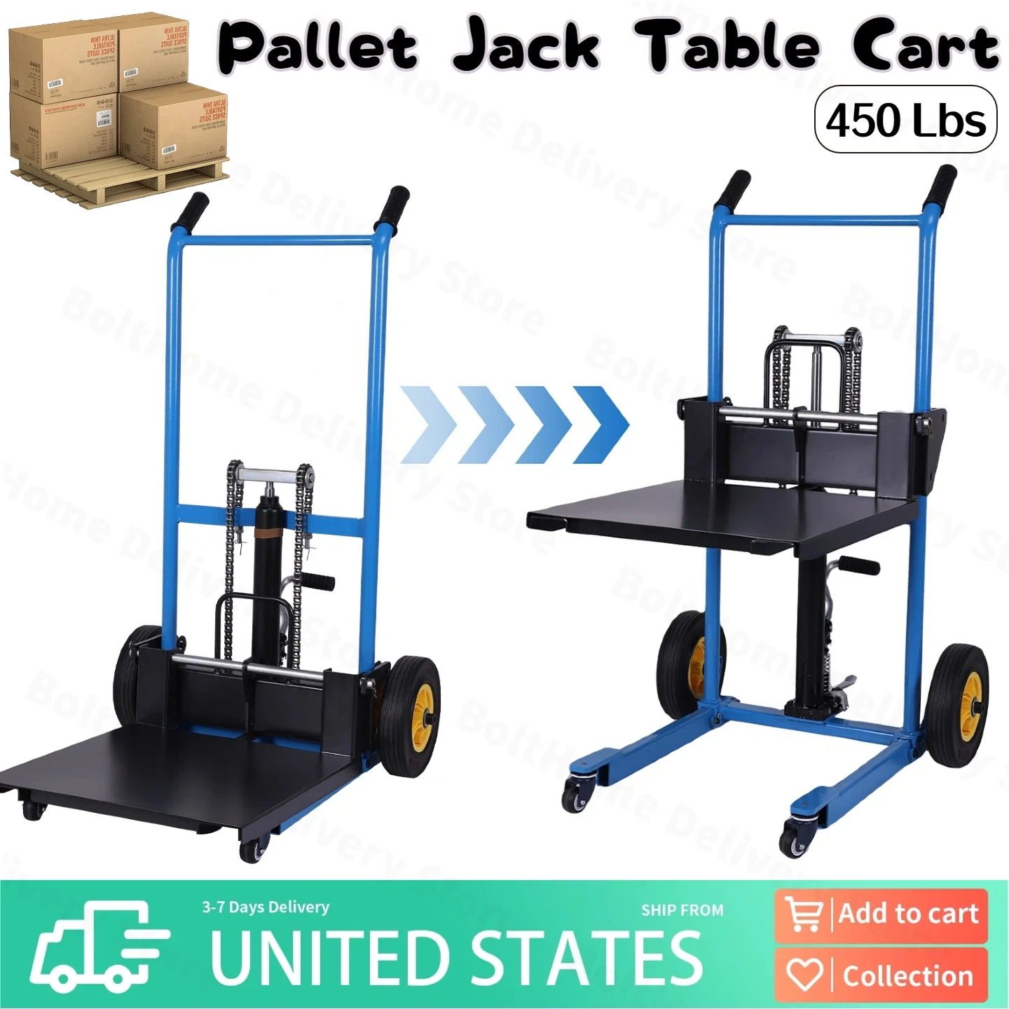 Foldable Hydraulic Material Lift Dolly 450lbs Lift Table Cart 2 Universal Wheels Pallet Stacker Winch Stacker Pallet Jack Truck
Foldable Hydraulic Material Lift Dolly 450lbs Lift Table Cart 2 Universal Wheels Pallet Stacker Winch Stacker Pallet Jack Truck