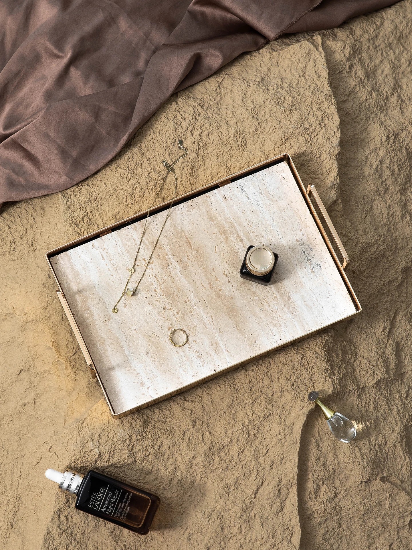 Ele l Cave Stone Decorative Tray Vintage Handle Storage Plate for Jewelry And Perfume Home Decoration Accories
Ele l Cave Stone Decorative Tray Vintage Handle Storage Plate for Jewelry And Perfume Home Decoration Accories