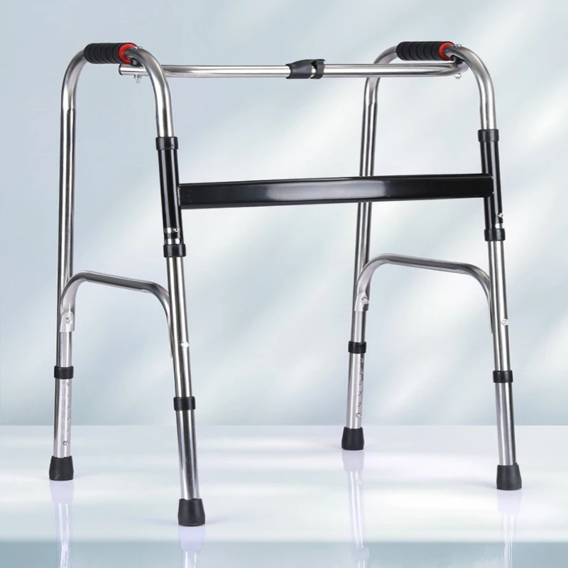 Складные ходунки для пожилых людей, регулируемое реабилитационное пособие с нескользящими ножками, толстая рама, 6-уровневая регулировка высоты, безопасная поддержка
Складные ходунки для пожилых людей, регулируемое реабилитационное пособие с нескользящими ножками, толстая рама, 6-уровневая регулировка высоты, безопасная поддержка