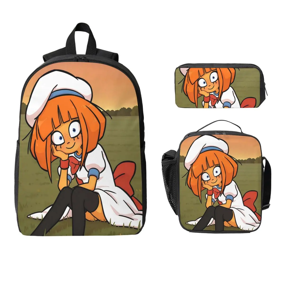 Ongezellig Mymy Yana Kids Backpack Lunch Box Pencil Boxes for Boys Girls Backpacks Schoolbag Bookbag Set
Ongezellig Mymy Yana Kids Backpack Lunch Box Pencil Boxes for Boys Girls Backpacks Schoolbag Bookbag Set