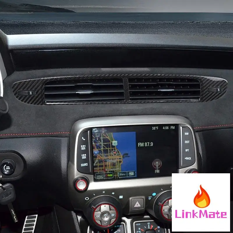 Car Interior Central Air Outlet Panel Carbon Fiber Decoration Cover Stickers Accessories For Camaro 2010-2015
Car Interior Central Air Outlet Panel Carbon Fiber Decoration Cover Stickers Accessories For Camaro 2010-2015