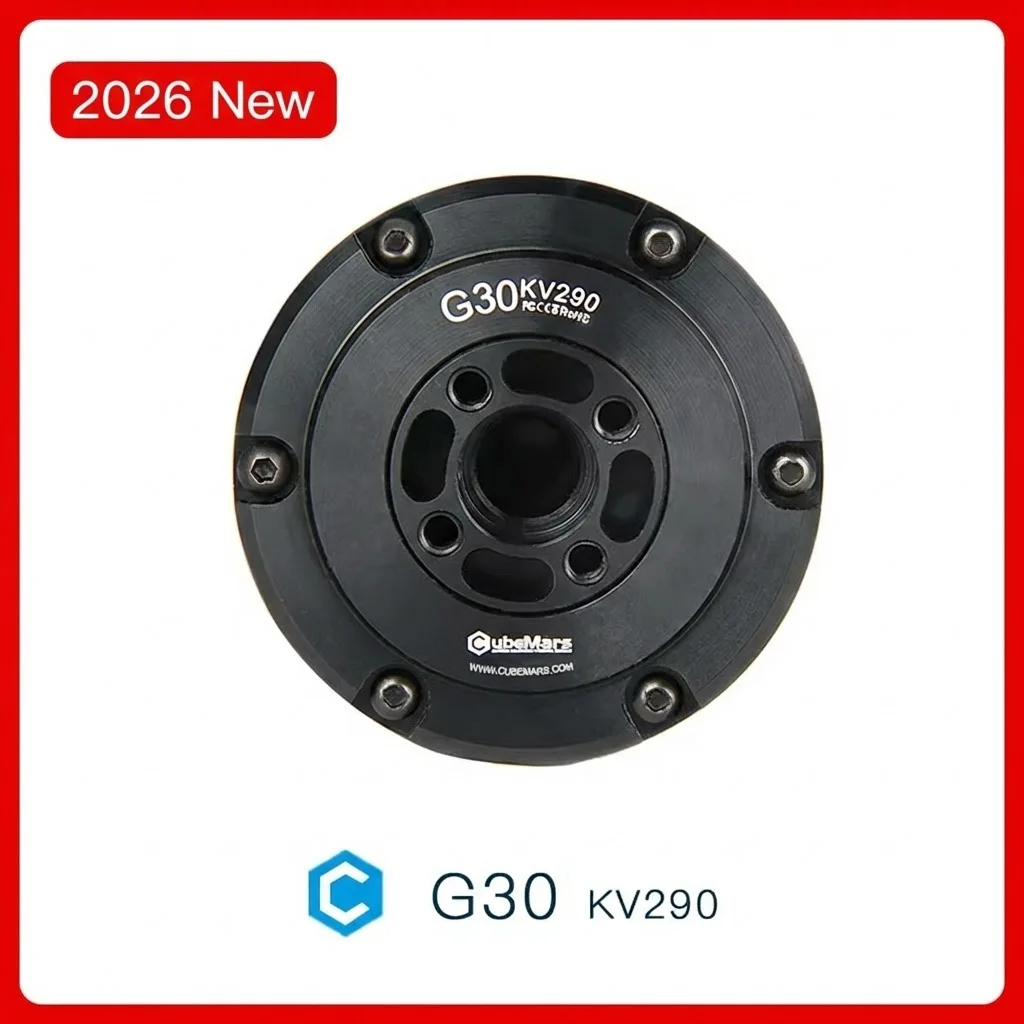 2026 New CubeMars G30 KV290 Motor Large Center Hole With Slip Rings For Camera Gimbal And Automatic Driving Systems High Torque
2026 New CubeMars G30 KV290 Motor Large Center Hole With Slip Rings For Camera Gimbal And Automatic Driving Systems High Torque